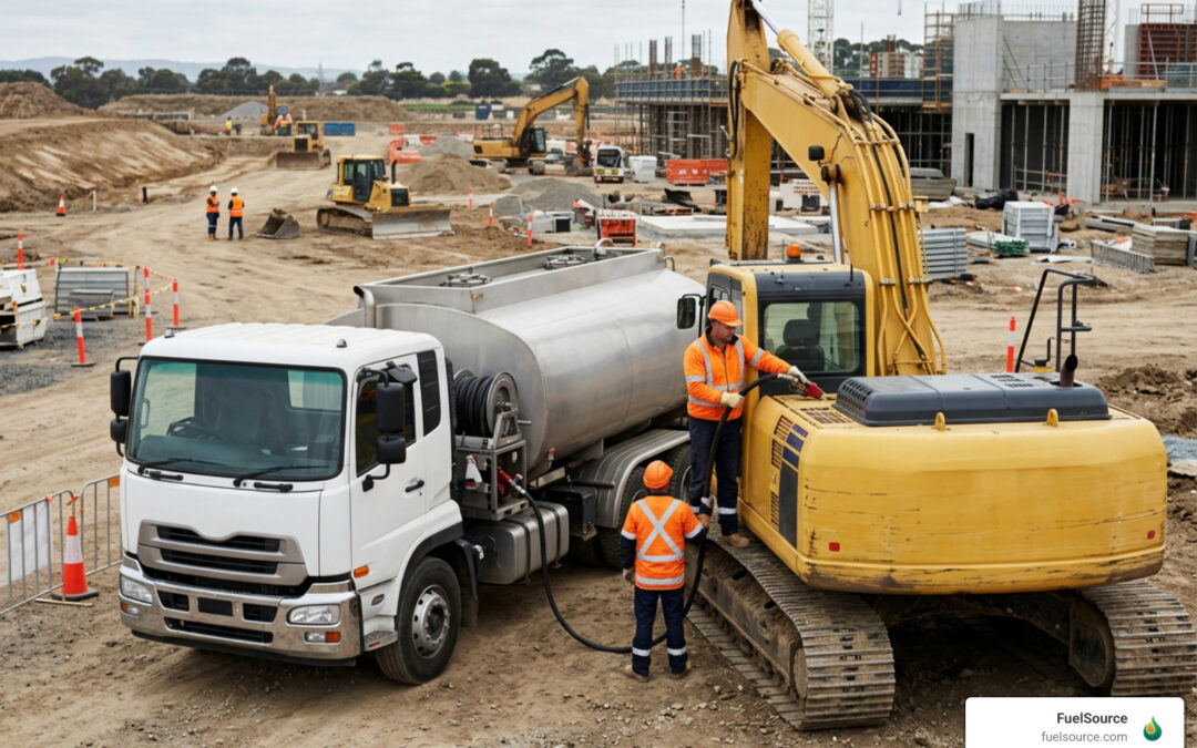 construction site fuel delivery