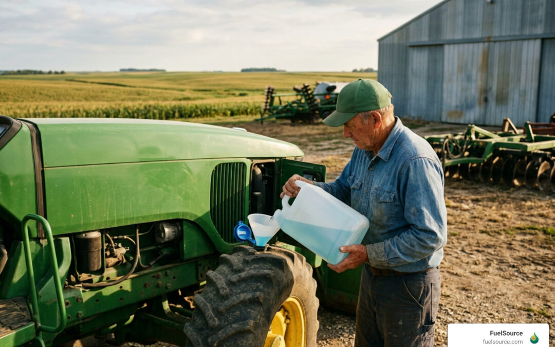 tractor with DEF tank